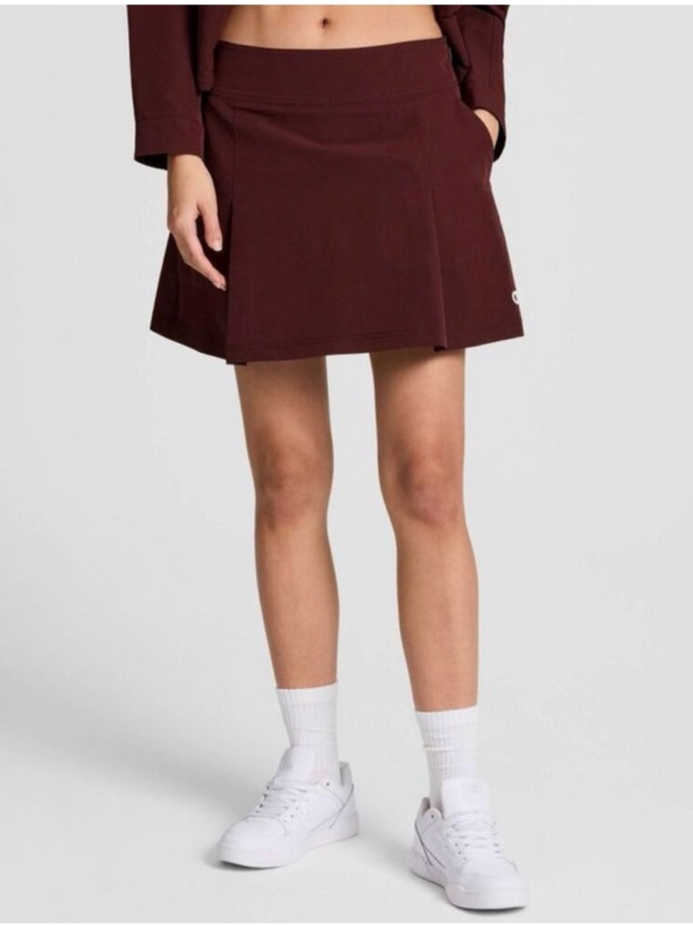 NWT! Champion Women’s Maroon Pleated Skort Casual Style A-Line Size 6,8,10,12